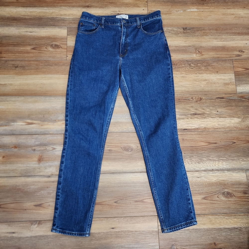 Abercrombie & Fitch Jeans Women's 29 8L Blue The Skinny High Rise Denim